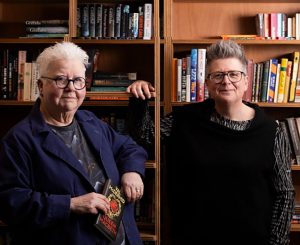 Val McDermid and Jo Sharp Val McDermid and Jo Sharp